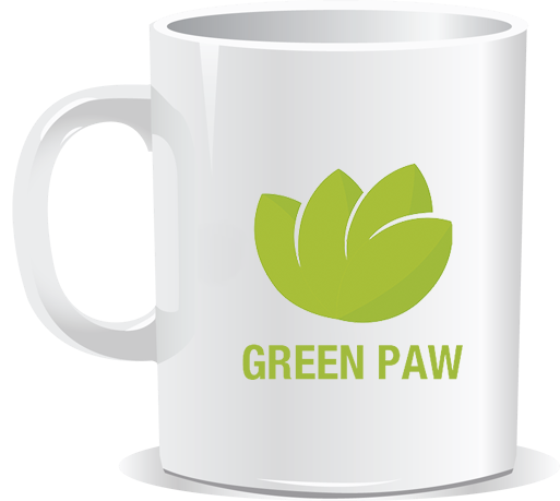 Mug (Green Paw)