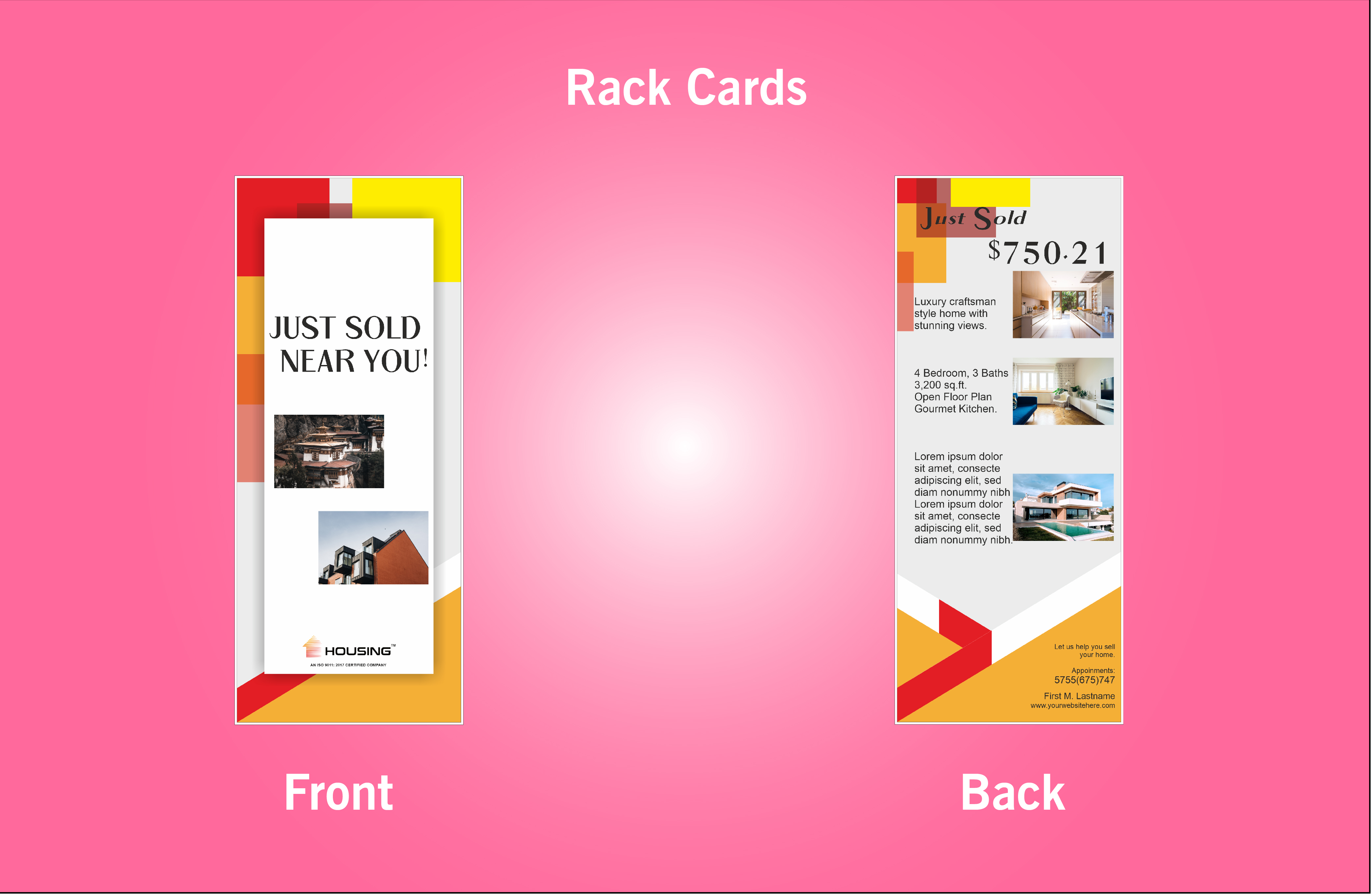 Just Sold Near You Rack Card - 1 (3.5x8.5)