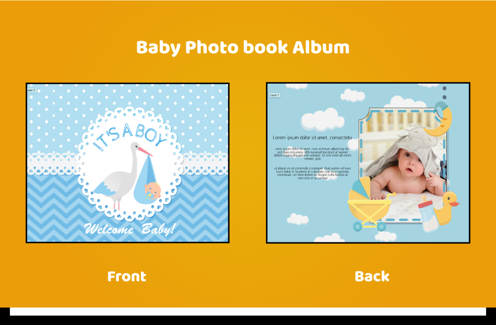 Baby_photobook a06-p12 8x8inch 