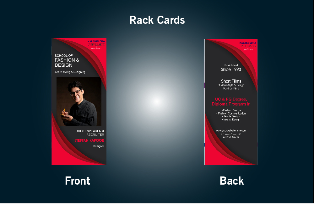 School Of Fashion And Design Rack Card - 27 (4x9)