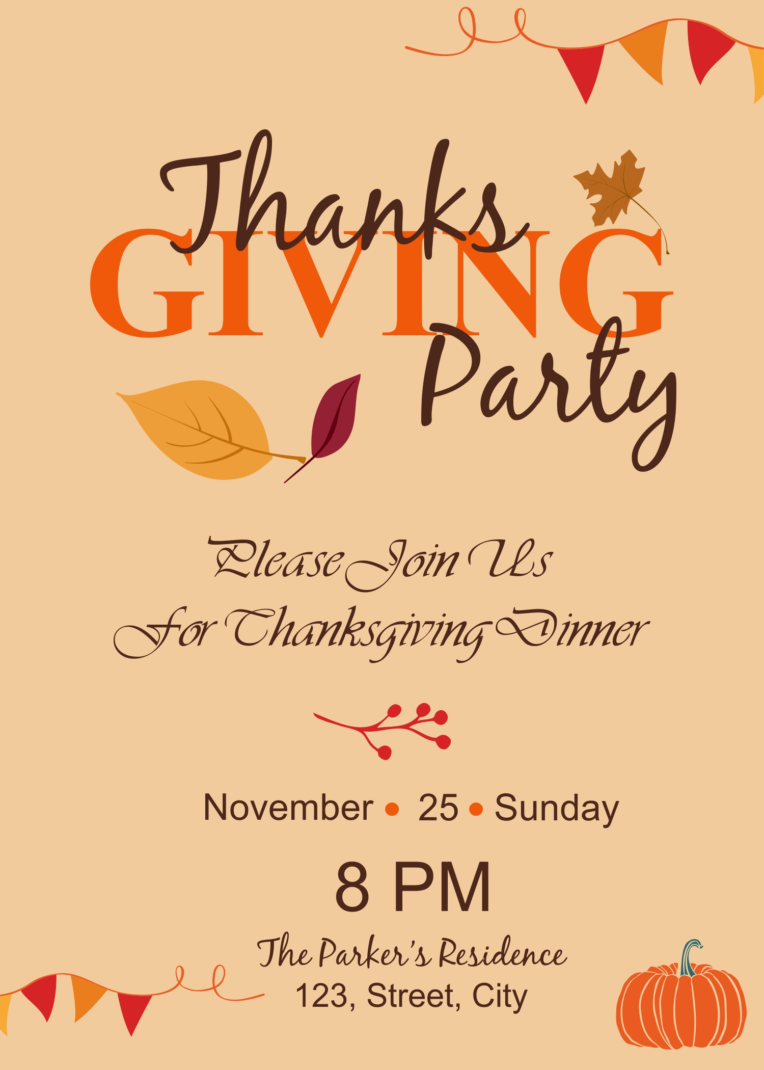 Thanksgiving Invitation1