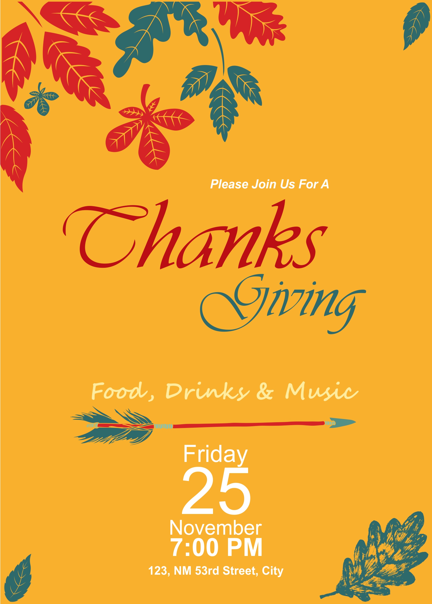 Thanksgiving Invitation3