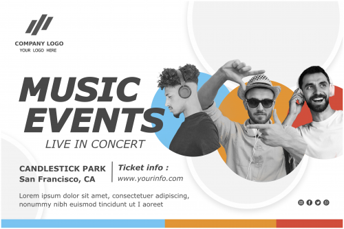 Music Event Banner