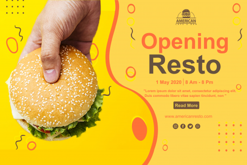 Opening Resto Banner