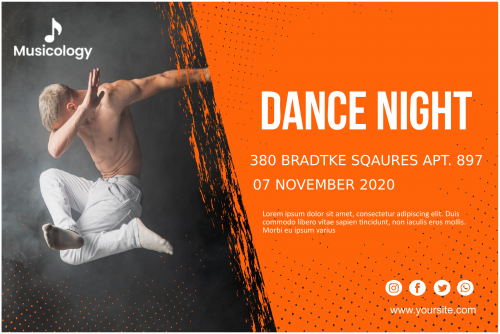 Dance Night Banner