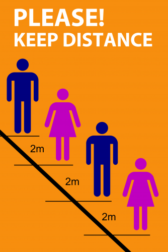 Distance Sign ( 36x24 )