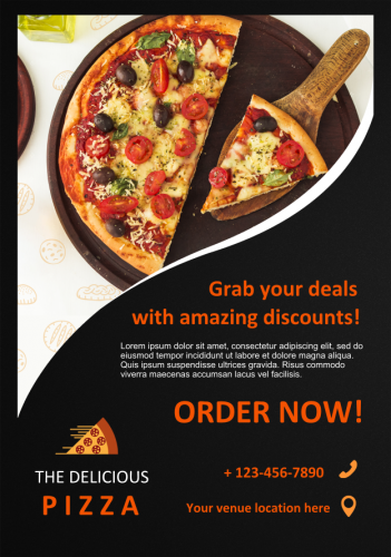 Pizza Restaurant Flyer