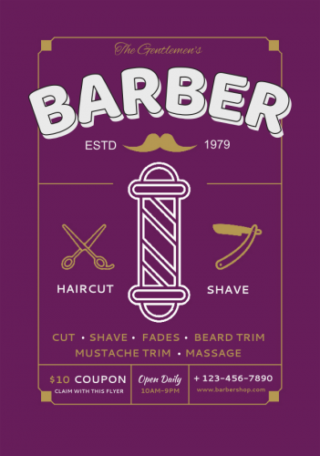 Barber Shop Flyer