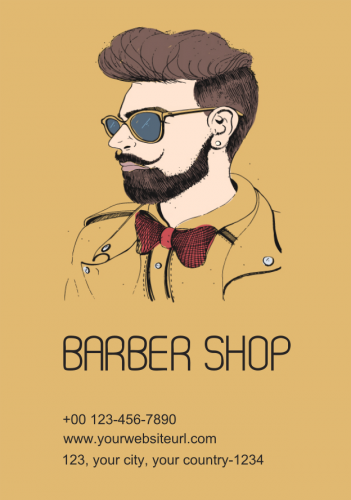 Barber Shop Flyer 2