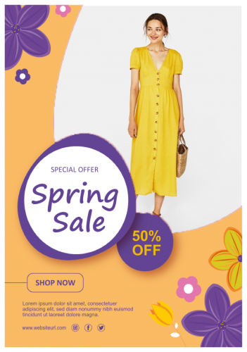 Spring Sale Flyer