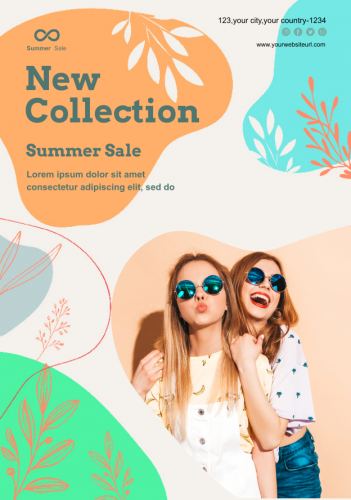 Summer Fashion Poster FLyer