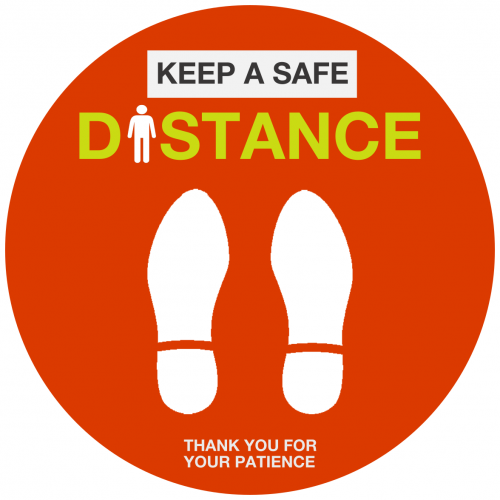 Corona Floor Sign 3 (12x12)