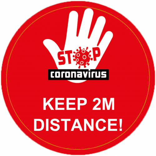 Corona Floor Sign 1 (24x24)