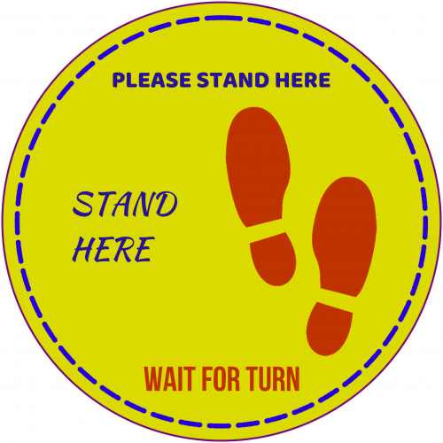 Corona Floor Sign 3 (24x24)