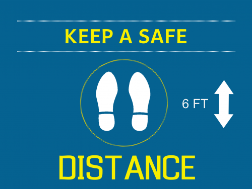 Corona Floor Sign 5 (24x18)