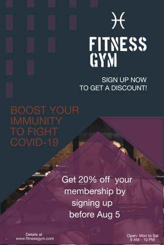 Fitness Gym Poster - 21 (24x36)