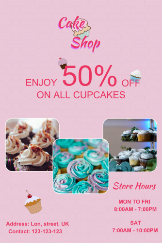 Cake Shop Poster - 24 (24x36)