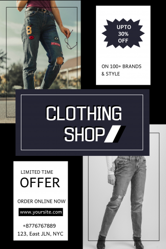 Clothing Shop Poster - 29 (24x36)
