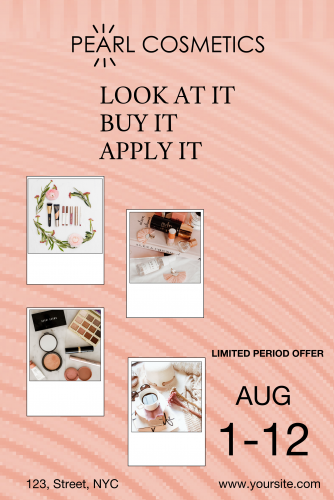 Pearl Cosmetics Poster - 34 (24x36)