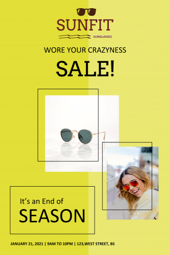 Sunfit Sale Poster - 35 (24x36)