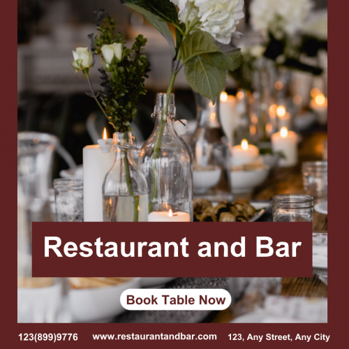 Restaurant And Bar (1080x1080)