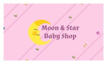 Moon & Star Baby Shop Business Card