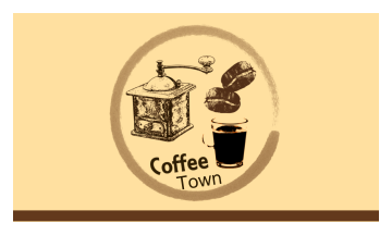 Coffee Town Business Card