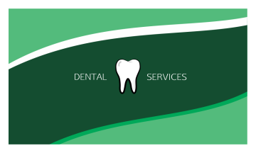 Dental Services Business Card