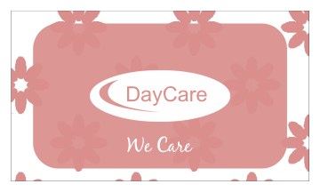 Day Care Business Card