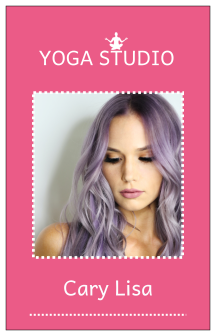 Yoga Studio I'd Card 