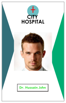 Hospital I'd Card     