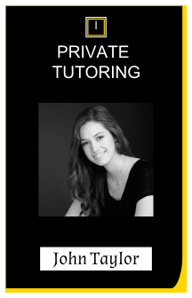 Private Tutoring I'd Card   