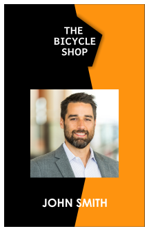 The Bicycle Shop  I'd Card       