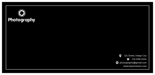 Photography Envelope     