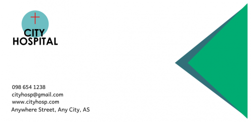 City Hospital Envelope    