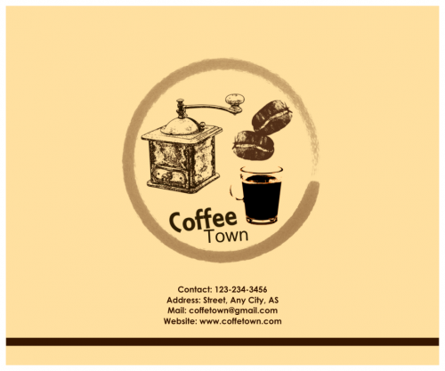 Coffee Town Mousepad