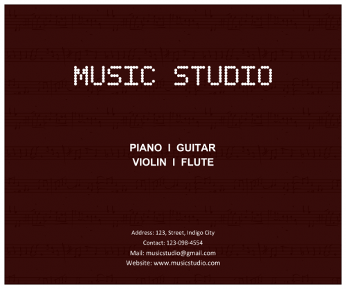 Music Studio Mousepad  