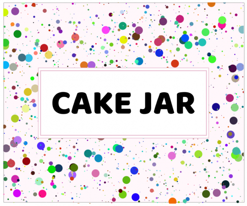 Cake Jar Mousepad