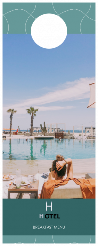 Breakfast Restaurant Door Hanger 