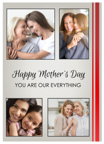 Happy Mother's Day You Are Our Everything Photo Collage (5x7)