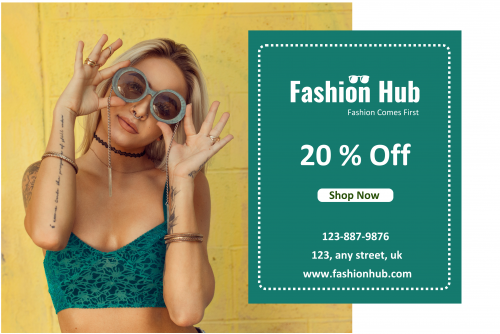 Fashion Hub Shop Banner