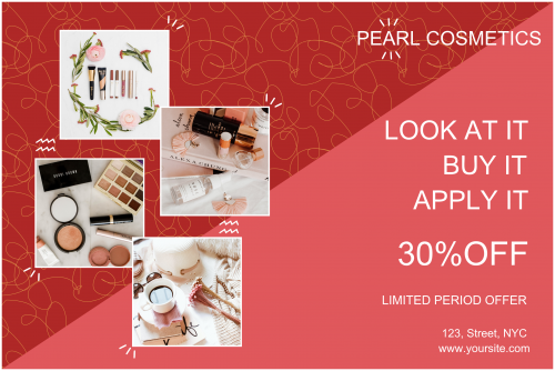 Pearl Cosmetics Banner
