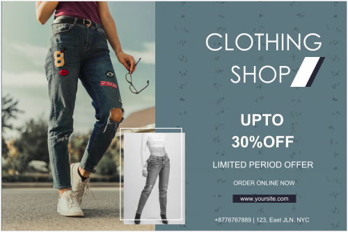 Clothing Shop Banner