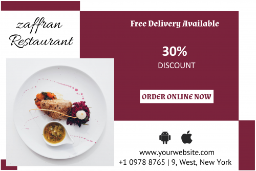 Zaffran Restaurant Banner