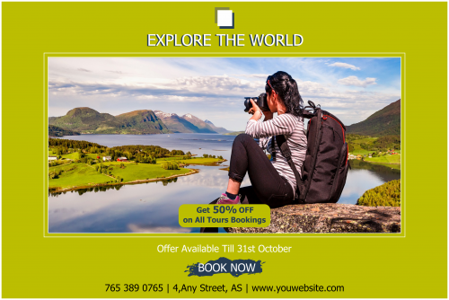 Explore The World All Tours Booking Banner