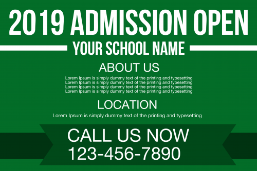 School Opening Banner